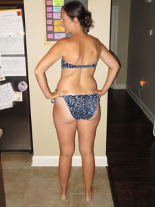 Carrie - 21 Day Fix - Before - Back